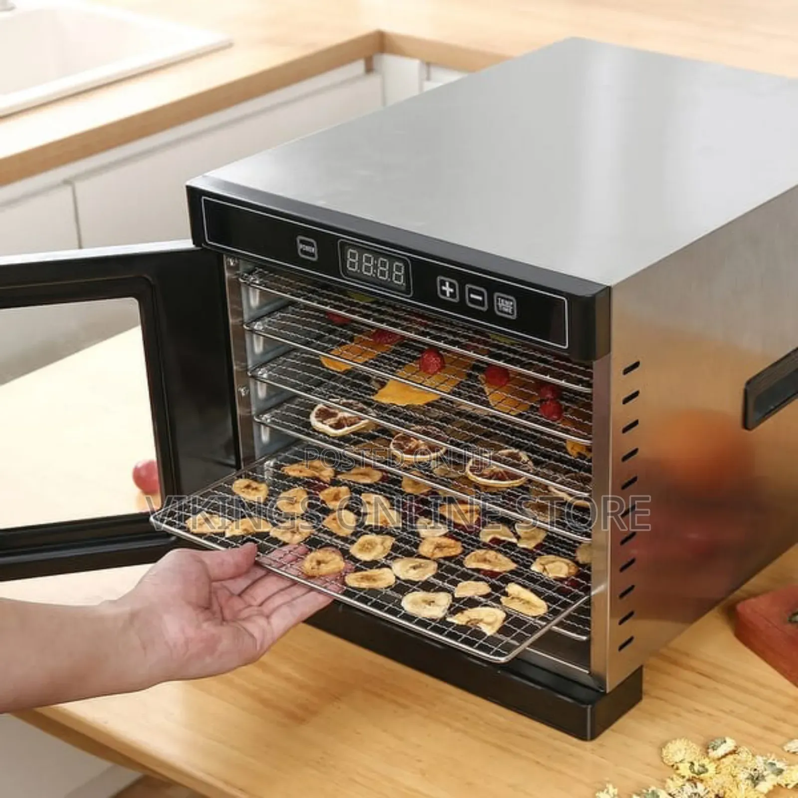 Food Dehydrator, Dryer Machine With Digital Temperature