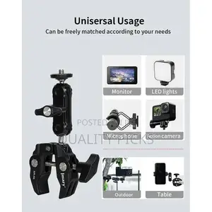 Jmary SR-56 Super Clamp Camera Bike Motorcycle Mount
