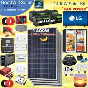 1400w Solar Kit Sunset