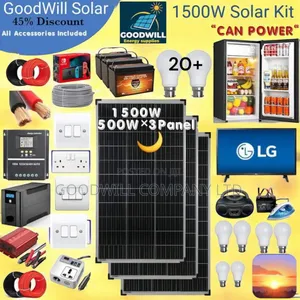 1500w Solar Kit Sunset