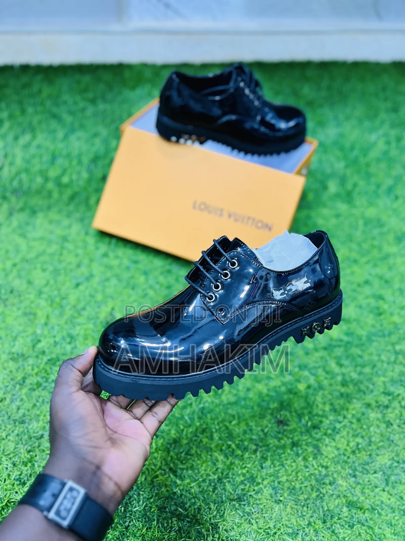 Classic Louis Vuitton Designer Brogues in Stock