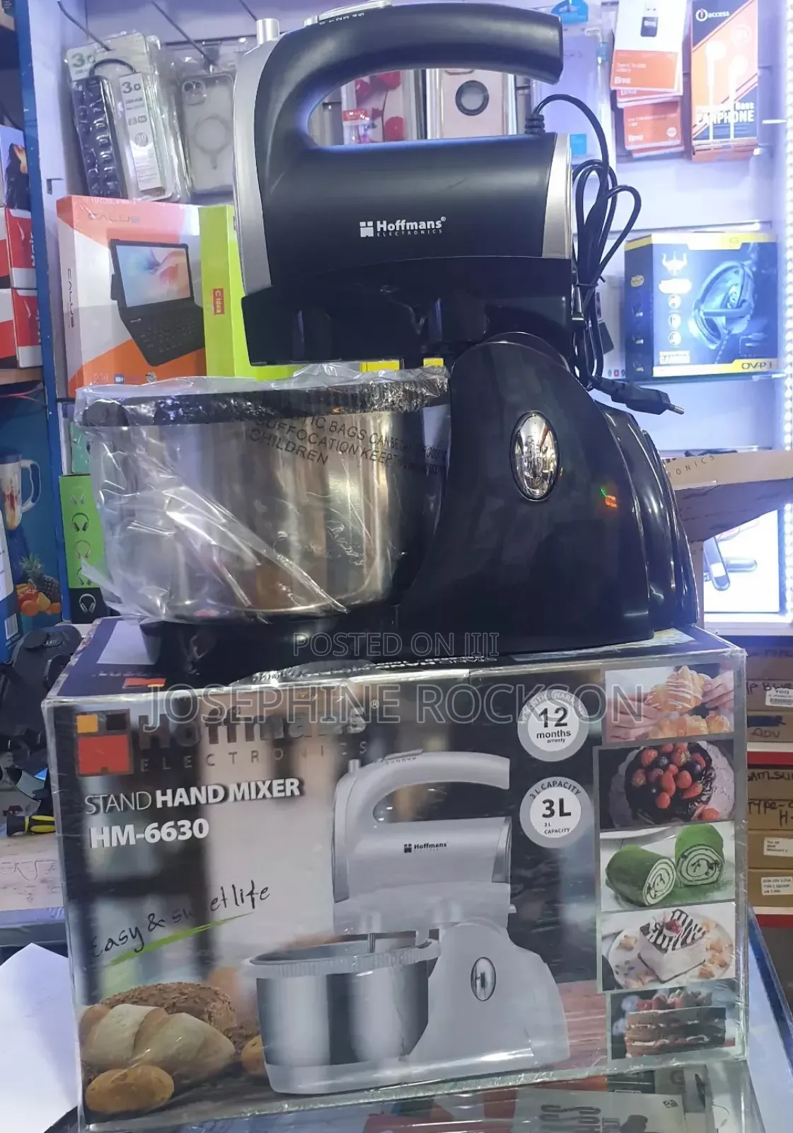 Hoffman Stand Hand Mixer HM_6630