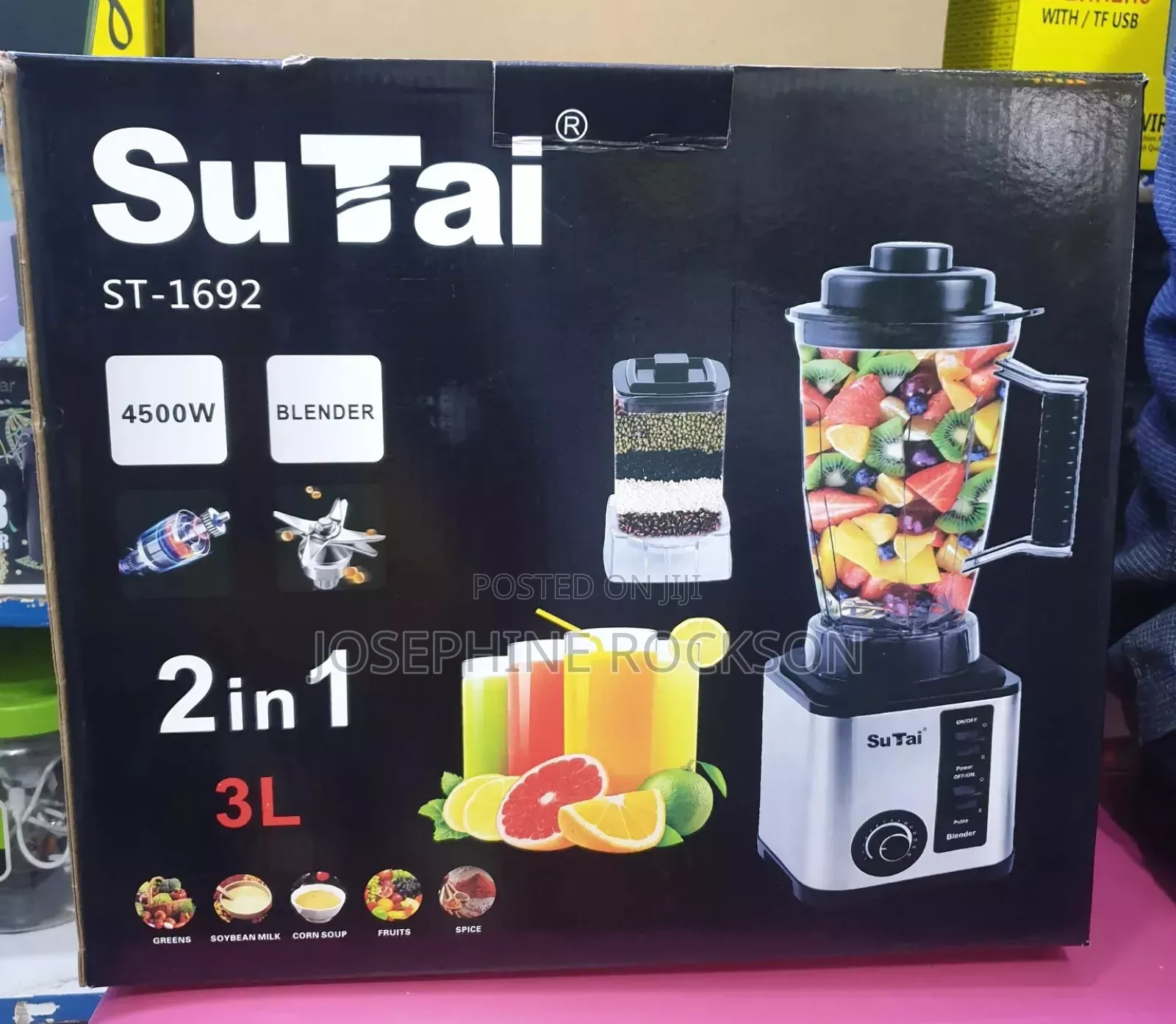 Su Tai 2 in 1 Commercial Blender
