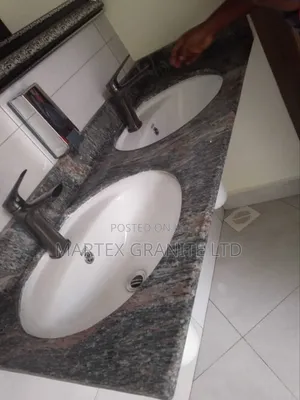 Wavy Grey Granite for Work Tops