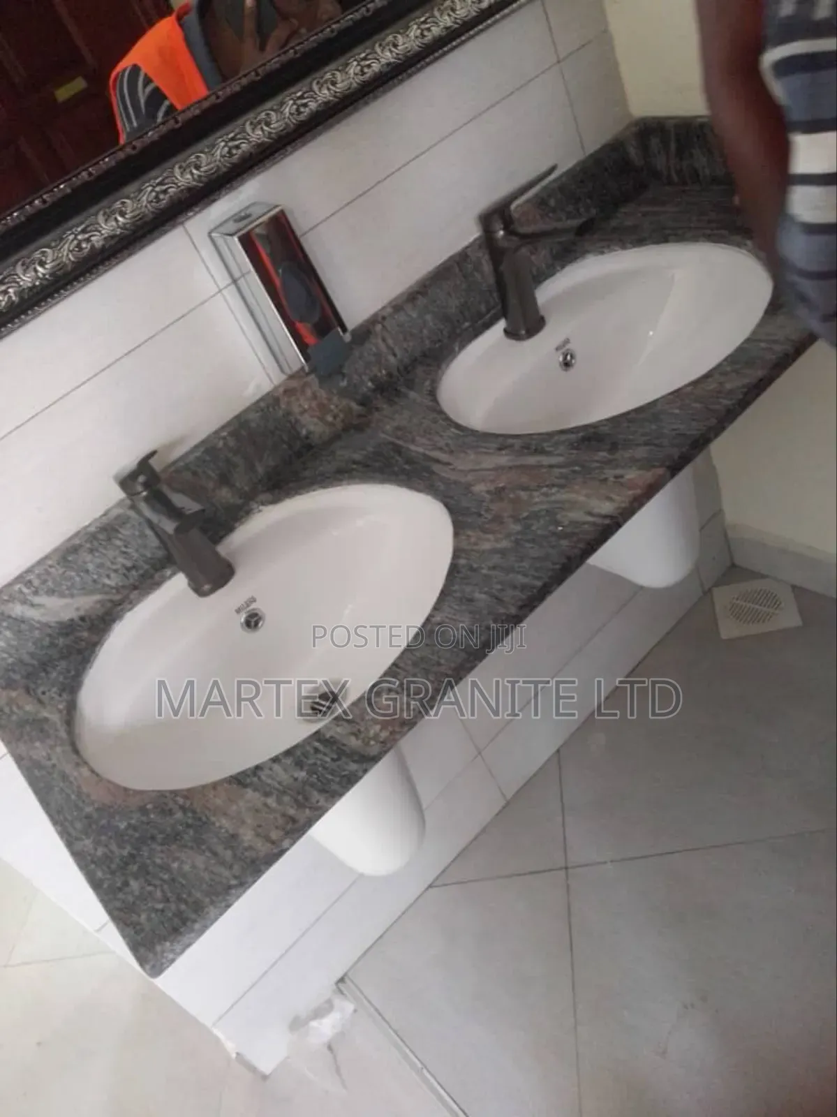 Wavy Grey Granite for Work Tops