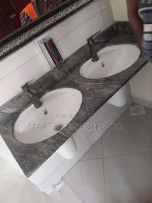 Wavy Grey Granite for Work Tops