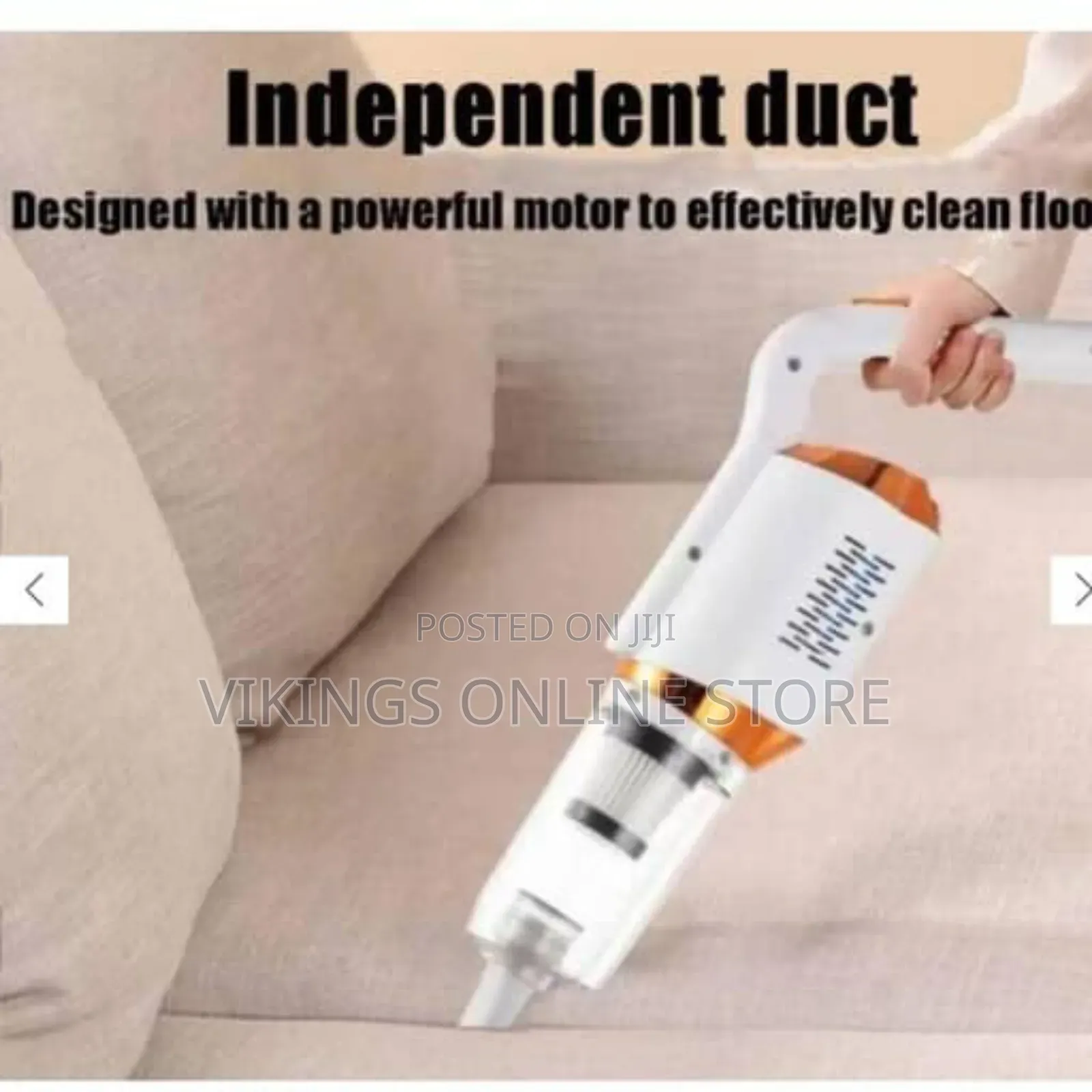 Multifunctional 2 in 1 Car and Home Vacuum Cleaner.