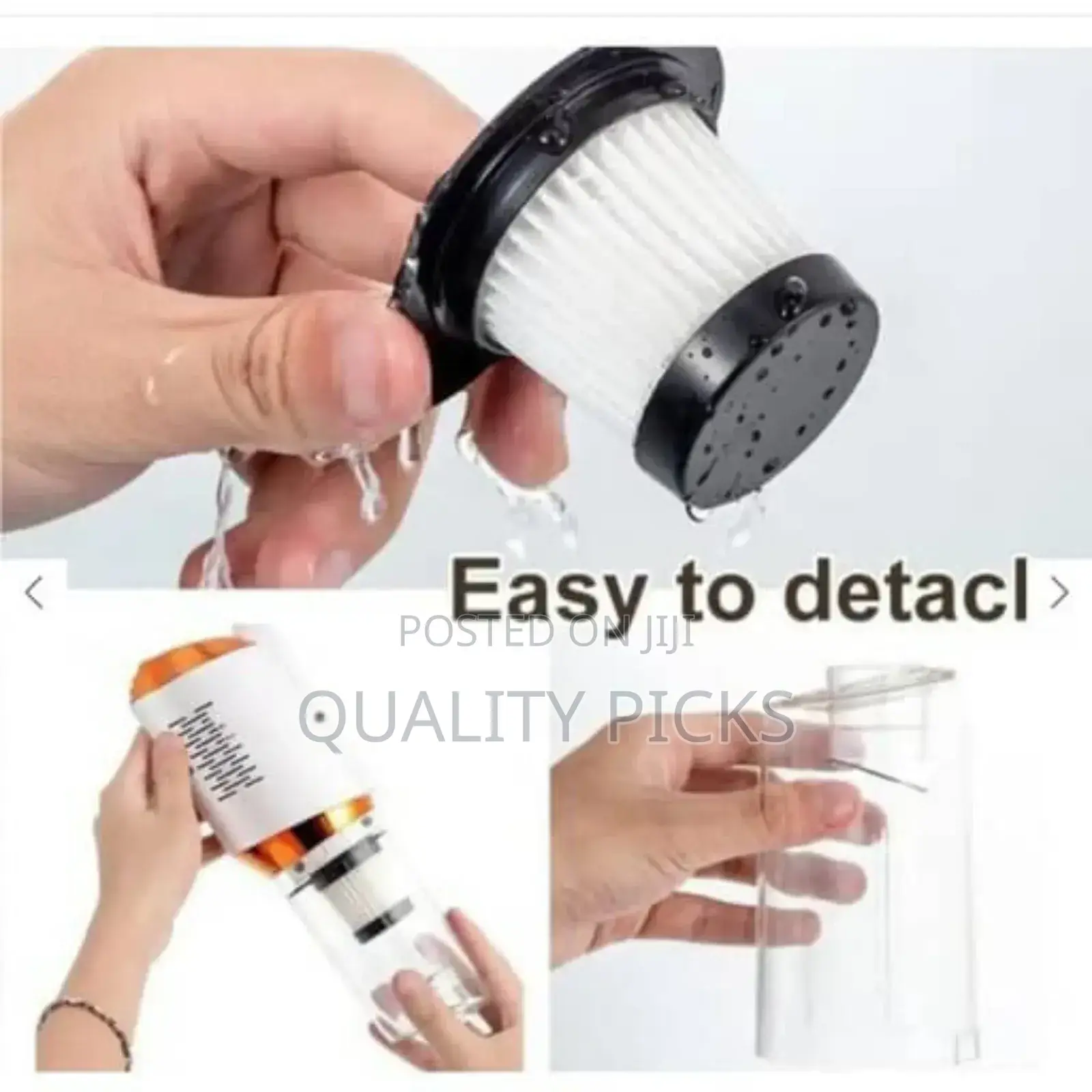 Multifunctional 2 in 1 Car and Home Vacuum Cleaner.