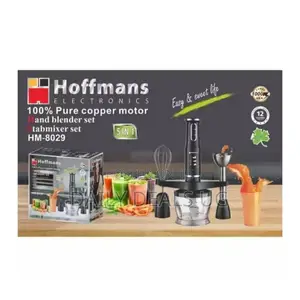 Hoffmans 5 in 1 Stainless Blender and Mixer Set