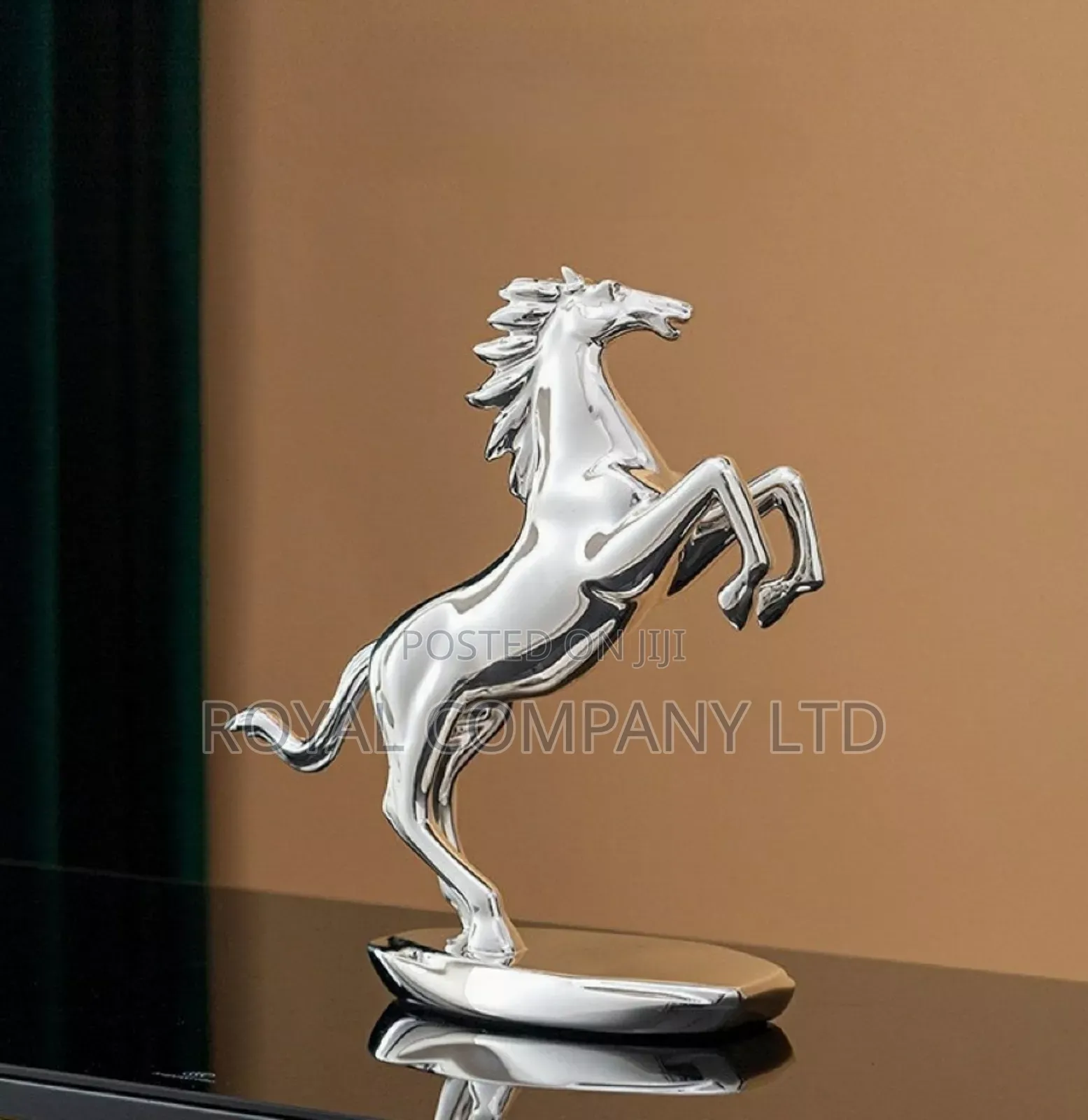Bronze Horse Statue Horse Statue Decor Standing Resin