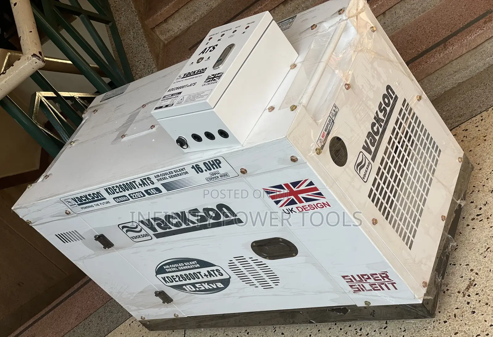 10kva KDE26800T+ATS(Vackson)