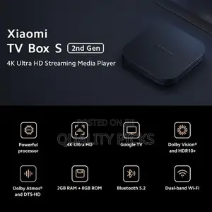 Google Assistant Remote Streaming Media Player- Black