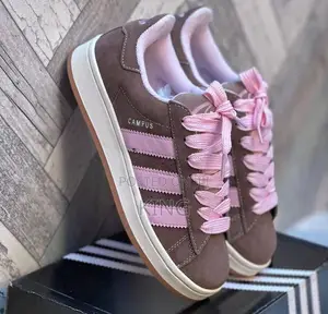 Classic Adidas Campus Brown Prink Sneakers