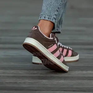Premium Adidas Campus Brown Prink Sneakers