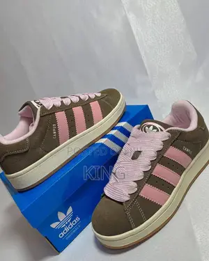 Factual Adidas Campus Brown Prink Sneakers