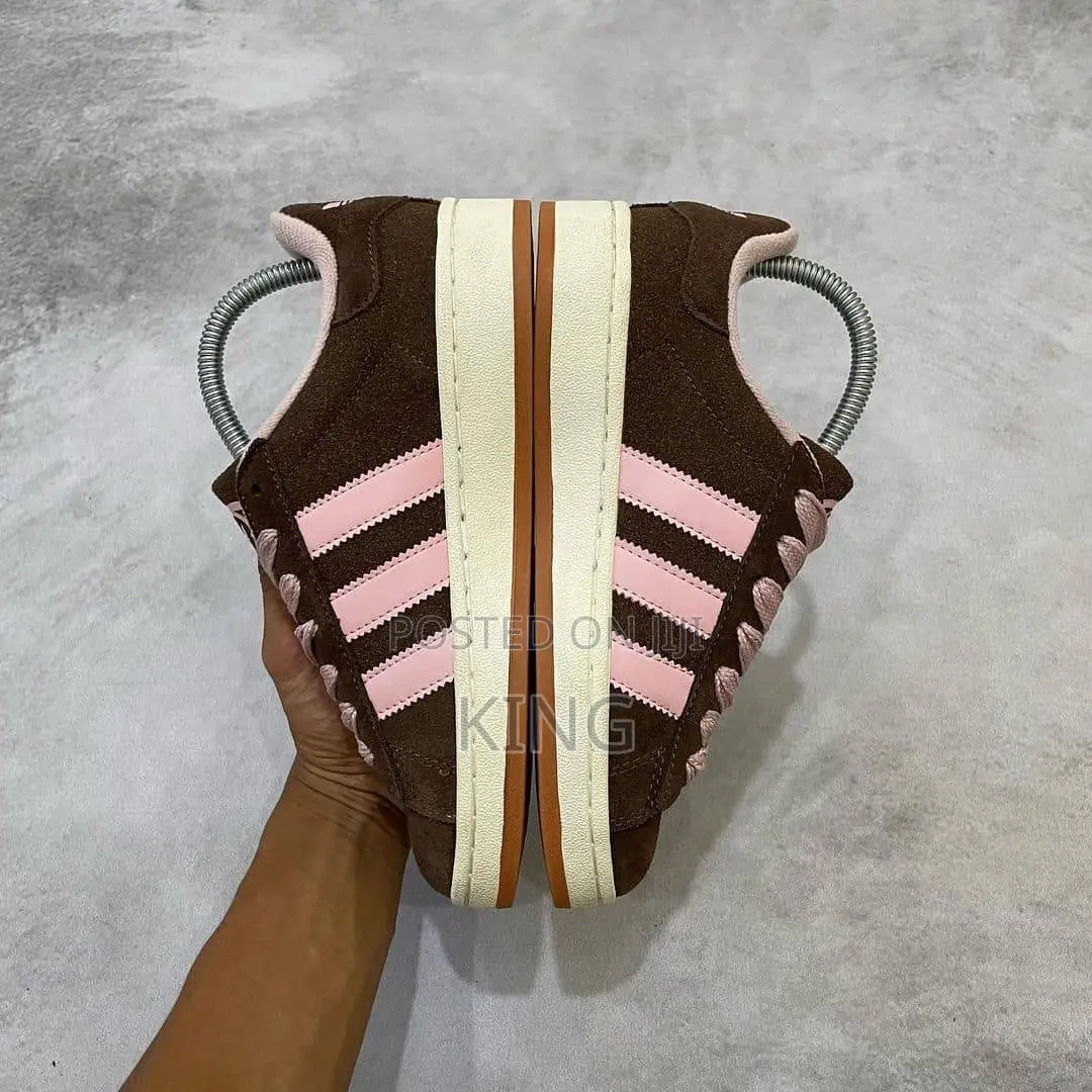 Original Adidas Campus Brown Prink Sneakers