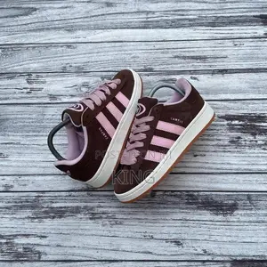 Genuine Adidas Campus Brown Prink Sneakers
