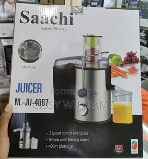 Saachi Stainless Steel Electric Juice Extractor Juicer
