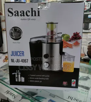 Saachi Stainless Steel Juice Extractor Juicer 800w