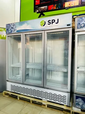 SPJ 1500litres Triple Door Display Chillers/Refrigerators.