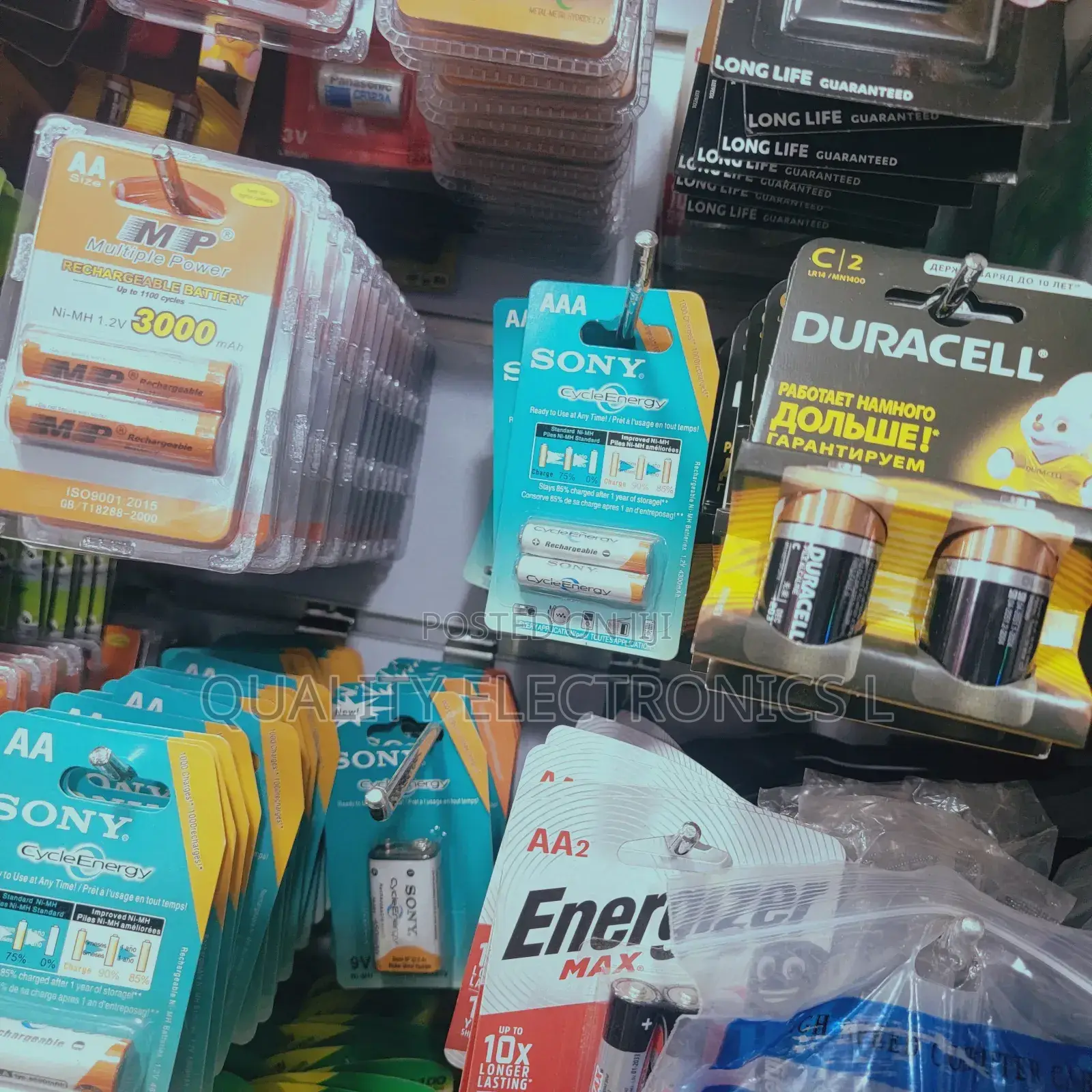 Sony AAA and AA Rechargeable Batteries (11)