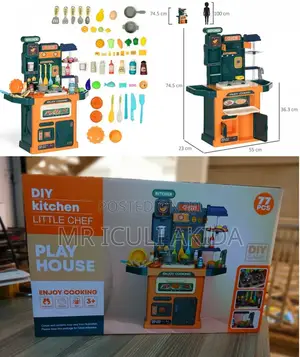 77pcs Kitchen Little Chef