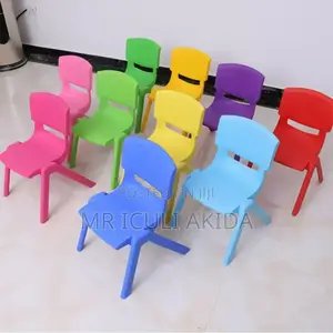 Jumbo Size Plastic Daycare Home Kids Learning Chairs