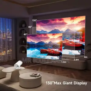  Ultra HD Cinema,Theatre Android Portable LCD Projector
