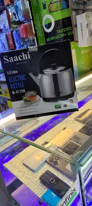 5L Electric Kettle Saachi With a Detachable Power Cord