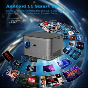 Android 11 Smat LCD Projector(1920*1080P,580ansi,Wifi,BT)