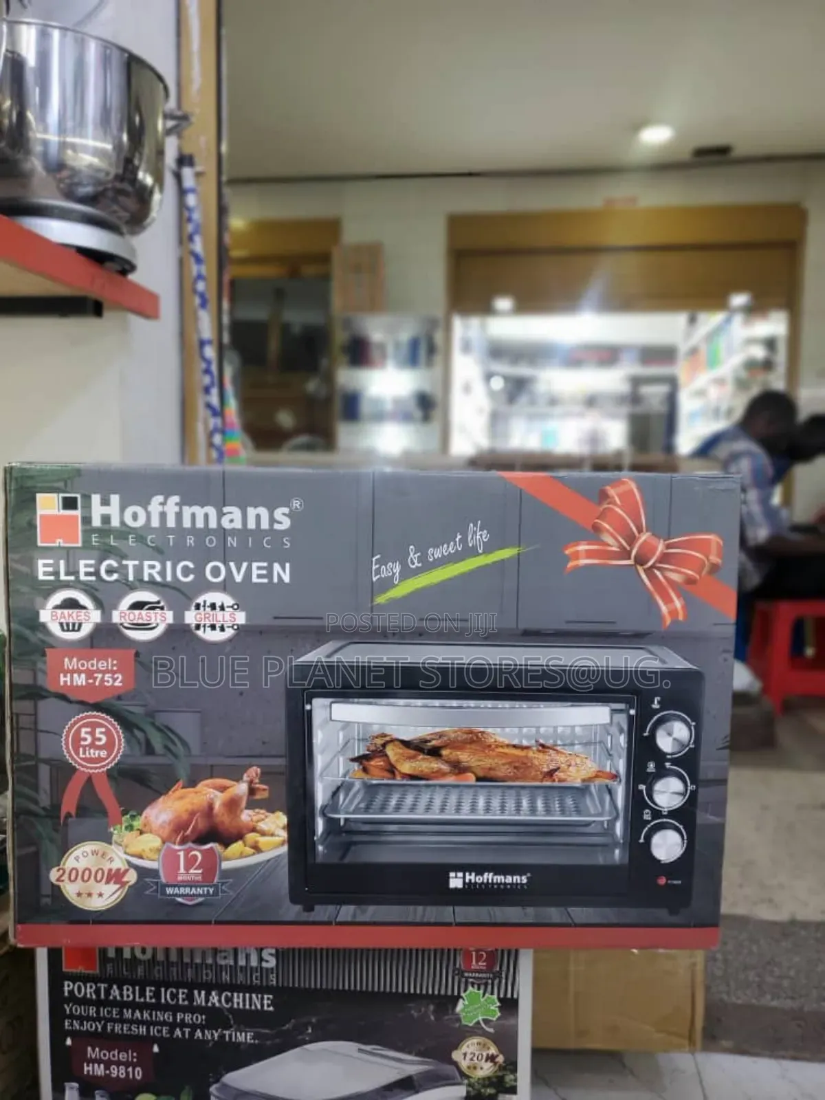 HOFFMANS 55litres Electric Ovens \\ 2000w \\ HM-752.
