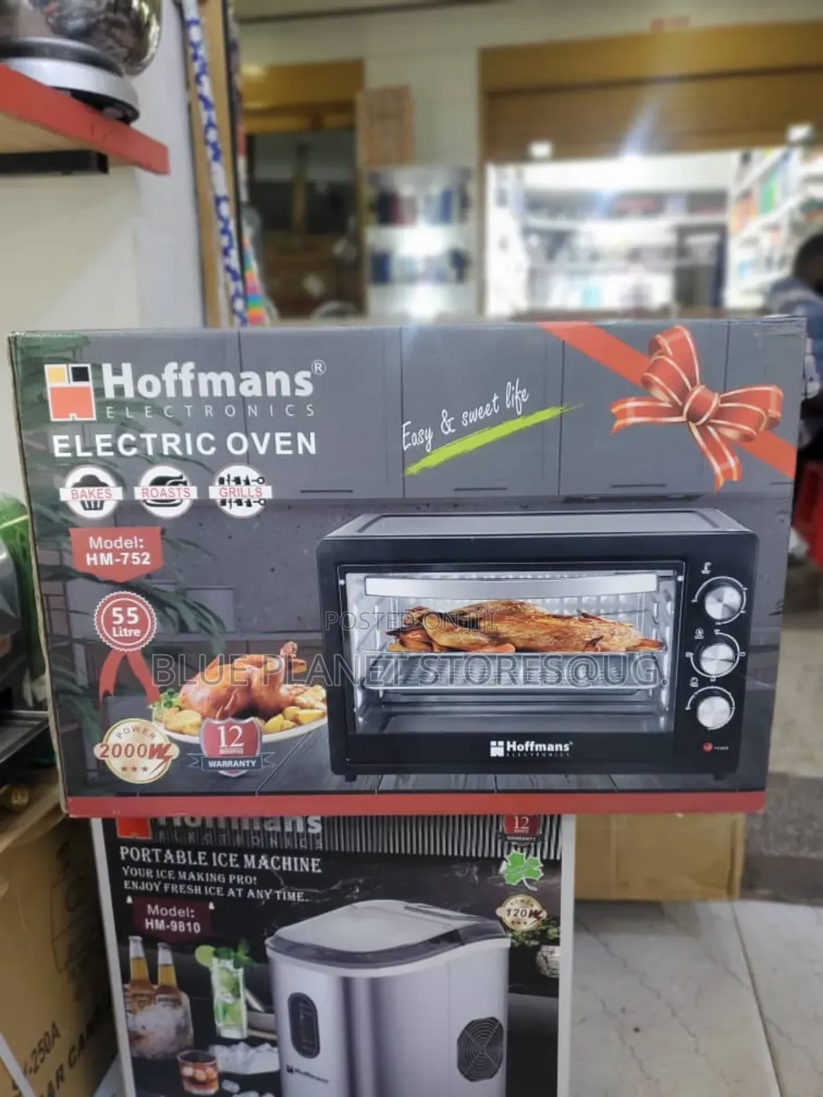 HOFFMANS 55litres Electric Ovens \\ 2000w \\ HM-752.
