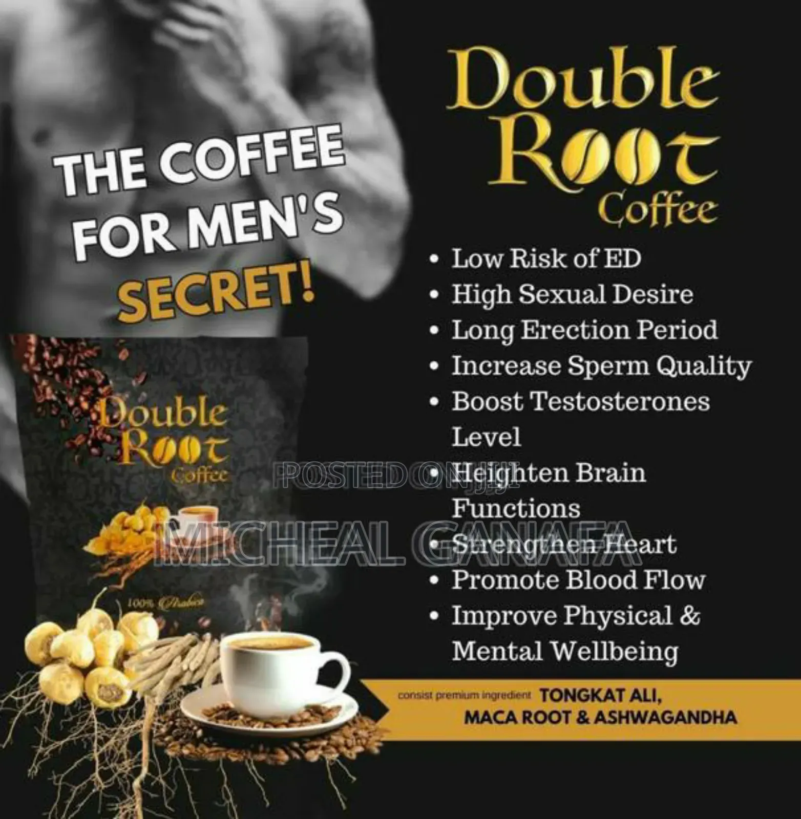 Coffe for Men's Secret