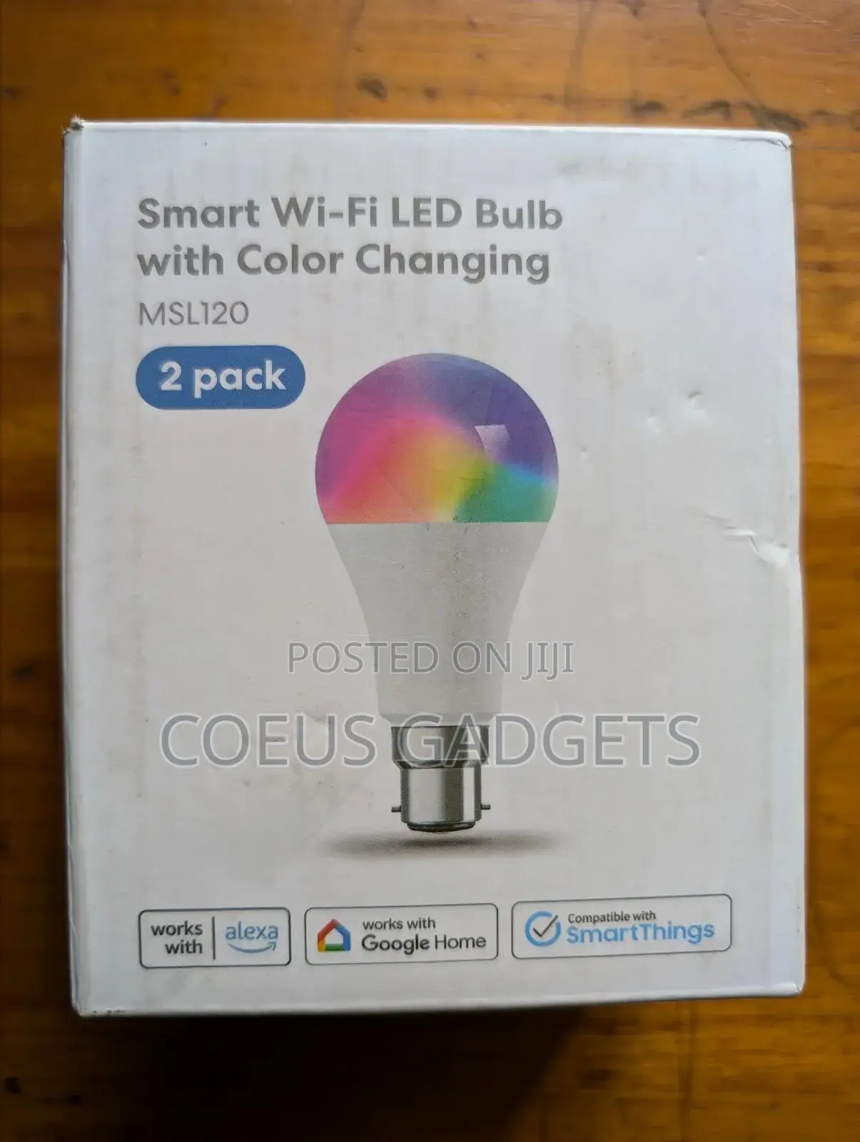 Meross Smart Bulb, Wifi, Multicolour, Dimmable