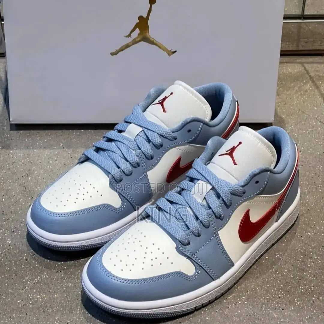 Original Air Jordan 1 Low Blue Whisper