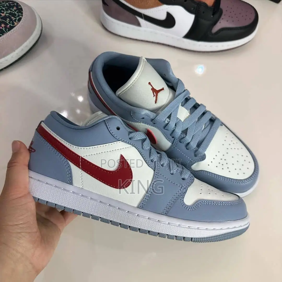 Urbane Air Jordan 1 Low Blue Whisper