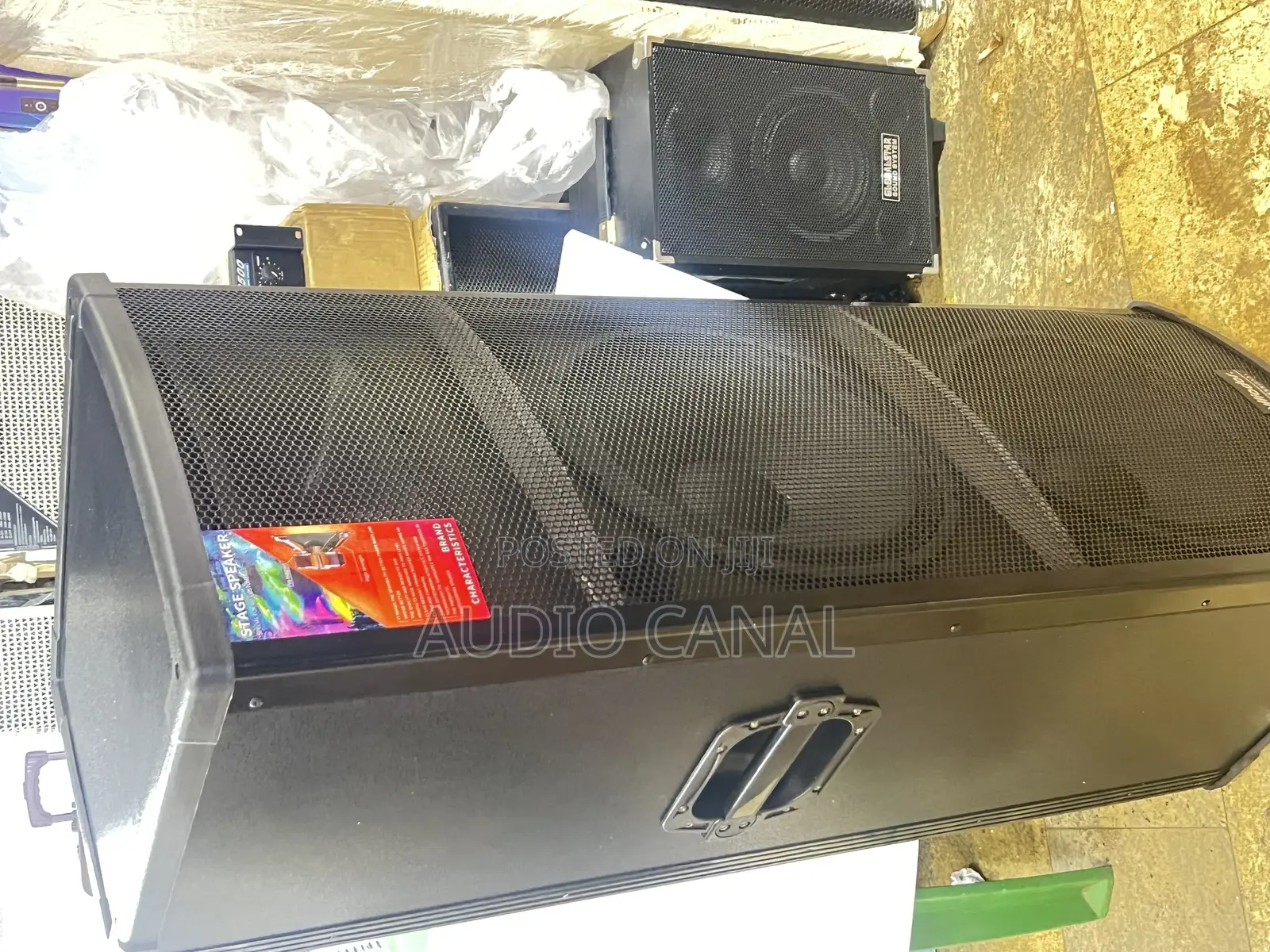 15” Double Full Range Speaker