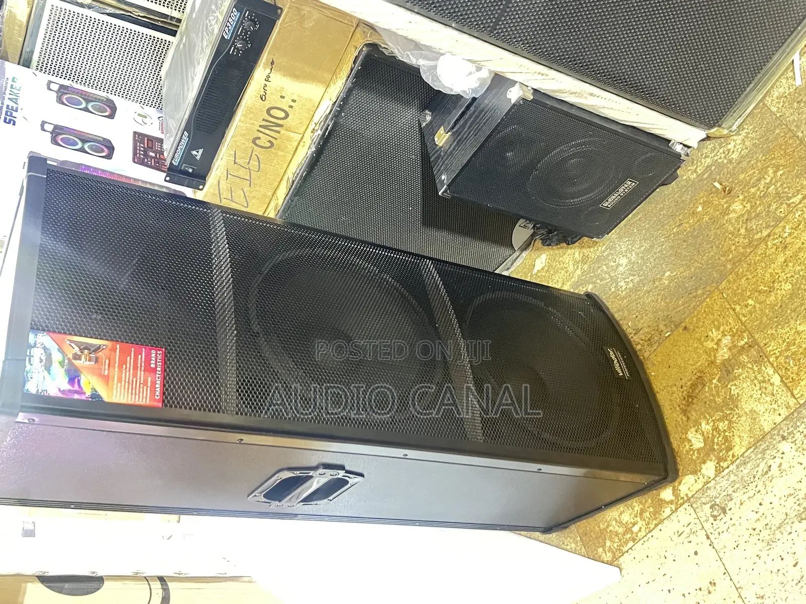 15” Double Full Range Speaker