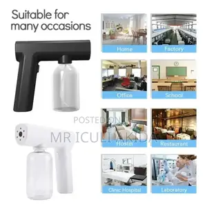 Cordless Nano Blue Light Disinfectant Spray Atomiser