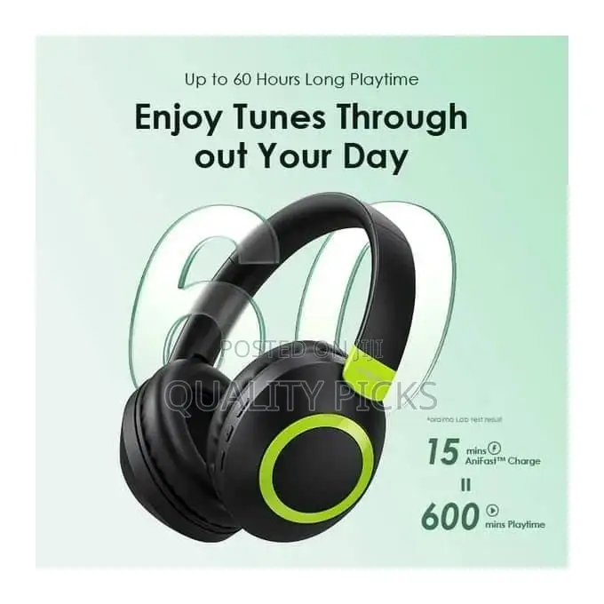Oraimo Boompop 2S ENC Bluetooth Over-Ear Wireless Headphones