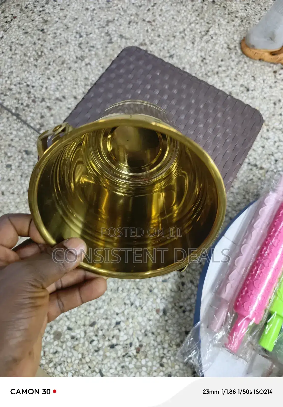 Stainless Steel Barrels Ice Bucket With Handle