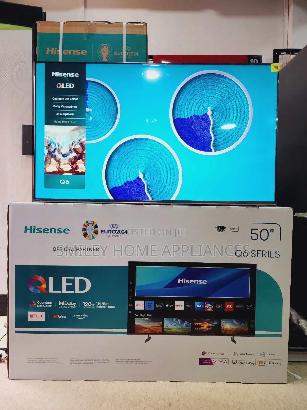 Hisense 50inches Quantum Dot Color Smart Tv