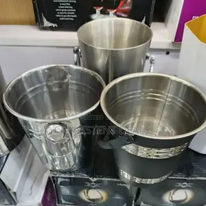 Stainless Steel Portable Ice Bucket