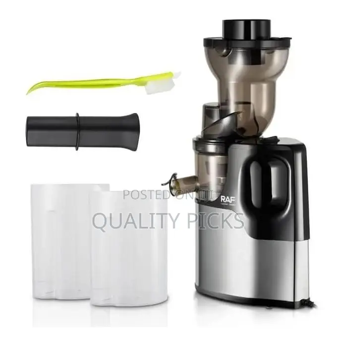 RAF Slow Masticating Juicer Extractor Big Mouth Slow Screw