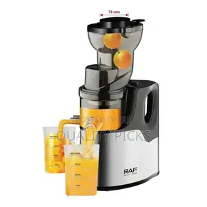 RAF Slow Masticating Juicer Extractor Big Mouth Slow Screw