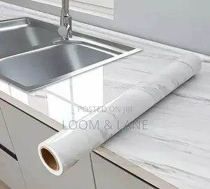 5 Metres by 60cm Marble Waterproof Wallpaper