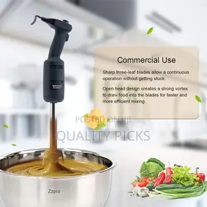 Heavy Duty Big Stix Immersion Blender Handheld Kitchen