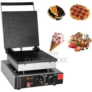 Commercial Nonstick Mold Baking Egg Roll Waffle Cone Maker