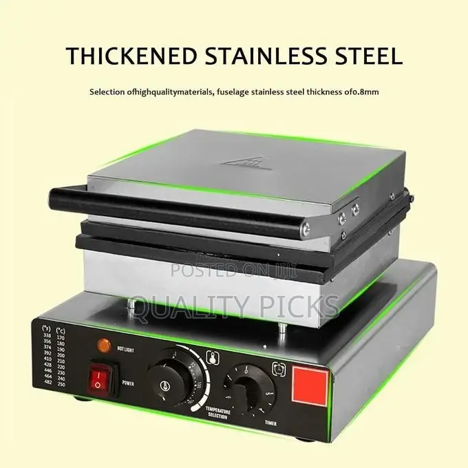 Commercial Nonstick Mold Baking Egg Roll Waffle Cone Maker