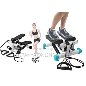 Multifunctional Stepper With Resistance Bands